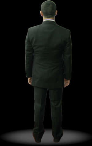 Black Suit Back Png - Back Man In Suit Png, Transparent Png PNG image with transparent background