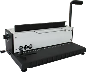 Manual Binding Machine T D1200 PNG Image