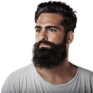 Master The Art Of Facial Hair - Man With Beard Png PNG
