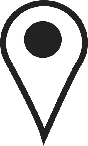 Map Pin Icon Graphic PNG Image