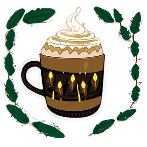 Maple Latte Autumn PNG 06132024 PNG with transparent background