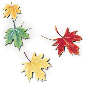 Maple Leaves Falling Png Tva23 PNG Image