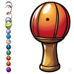 Maraca Illustration Png 62 PNG Image