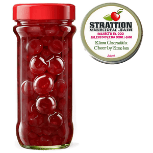 Maraschino Cherry Jam PNG 06112024 PNG with transparent background