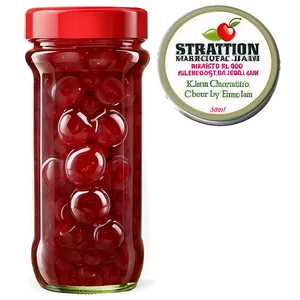 Maraschino Cherry Jam Png 06112024 PNG Image