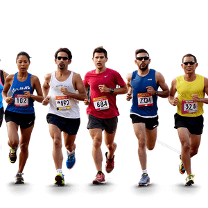 Marathon Run PNG 64 PNG