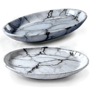 Marble Effect Serving Platters PNG jvv88 PNG with transparent background