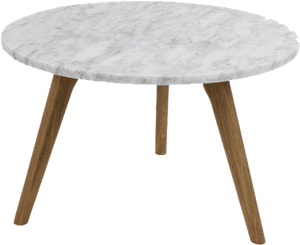 Productimage0 - Zuiver Side Table White Stone S, HD Png Download PNG image with transparent background