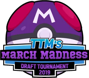 March Madness Draft Tournament2019 Logo PNG Image