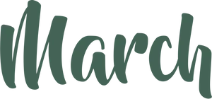 March Wordmark Logo PNG Image