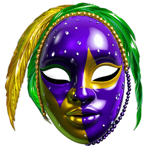 Mardi Gras Mask PNG 05042024 PNG