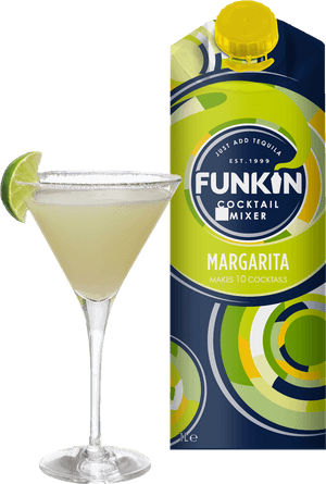 Funkin Margarita Cocktail Mixer 1ltr - Funkin Cocktail Mixer Pina Colada, HD Png Download PNG image with transparent background