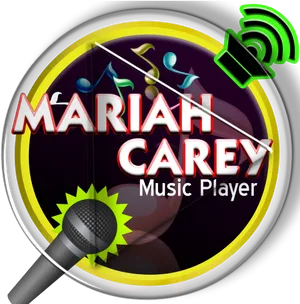 Mariah Carey Music Player App Icon PNG Image