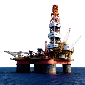 Marine Oil Drilling Rig Png Eno39 PNG Image