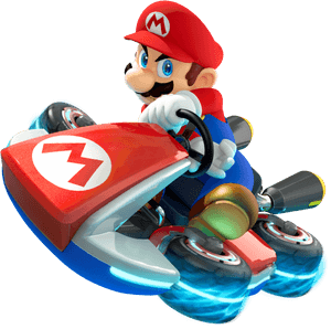 Mario Driving Png Image - Mario De Mario Kart 8, Transparent Png PNG image with transparent background