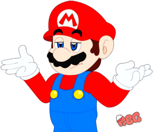 View Samegoogleiqdbsaucenao Shrugging Mario , - Mario Shrugging, HD Png Download PNG image with transparent background