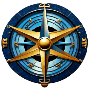 Maritime Compass Rose Symbol PNG 79 PNG image with transparent background