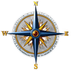 Maritime Compass Rose Symbol PNG wvd46 PNG image with transparent background