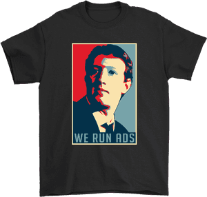 Senator, We Run Ads Funny Mark Zuckerberg Hope Poster - Winged Hussar T Shirt, HD Png Download PNG image with transparent background