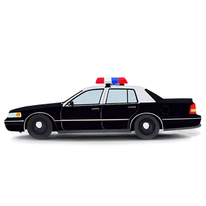 Marked Police Car Png Acw PNG Image