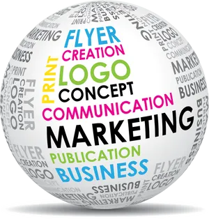 Marketing Concepts Globe PNG Image