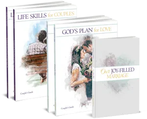 Marriage Guidance Books Collection PNG Image