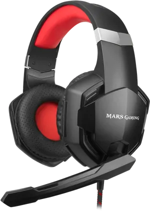 Mars Gaming Headset Profile View PNG Image