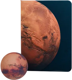 Mars Planet Comparison PNG Image