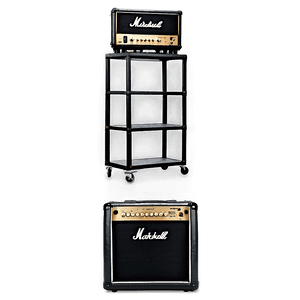 Marshall Amp Setup PNG 06232024 PNG image with transparent background