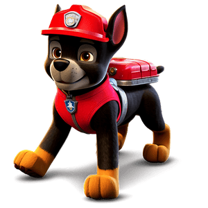 Marshall Firefighting Paw Patrol PNG 05032024 PNG image with transparent background