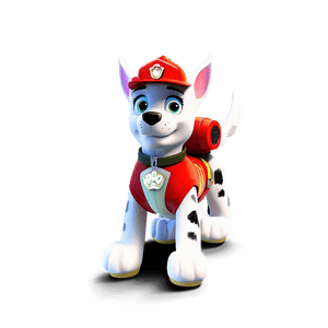 Marshall Firefighting Paw Patrol PNG 22 PNG image with transparent background