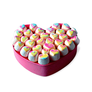 Marshmallow Heart PNG 78 PNG image with transparent background