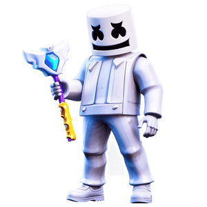 Marshmello Back Bling Fortnite PNG 06252024 PNG