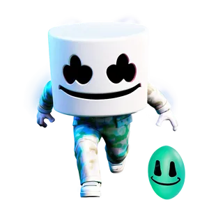 Marshmello Cosmetic Fortnite Png 06252024 PNG Image