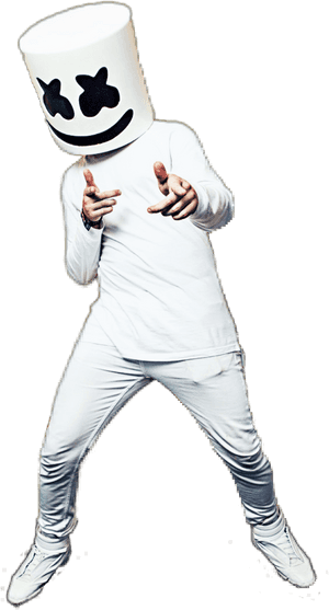 #ftestickers #people #dj #marshmello #dance #party - Dj Marshmello Clipart Png, Transparent PNG with transparent background