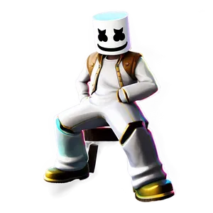 Marshmello Exclusive Fortnite Skin Png 87 PNG Image