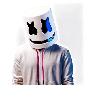 Marshmello Face Reveal Fortnite PNG 06252024 PNG