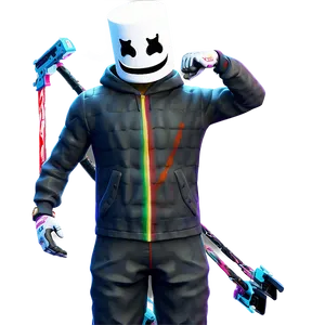 Marshmello Fortnite Collaboration Png 06252024 PNG Image