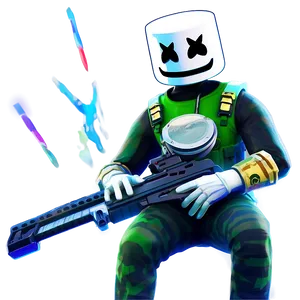 Marshmello Fortnite Loading Screen Png 06252024 PNG Image