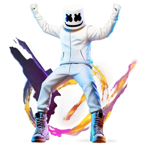 Marshmello Fortnite Loading Screen Png 89 PNG Image