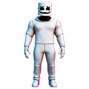 Marshmello Fortnite Music Pack Png Hyv44 PNG Image