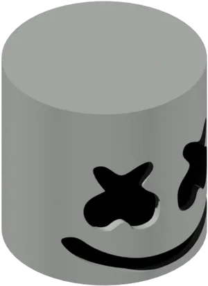 Marshmello Helmet Icon PNG Image