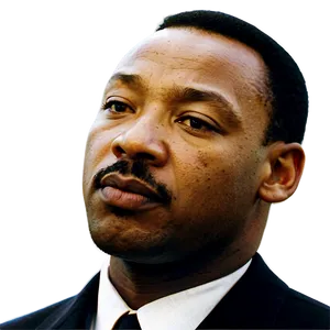 Martin Luther King Jr Profile Png Ptt PNG Image