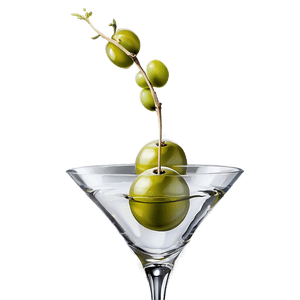 Martini with Olive PNG ftw16 PNG image with transparent background