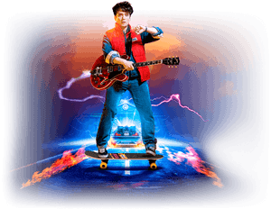 Marty - Back To The Future Musical, HD Png Download PNG image with transparent background