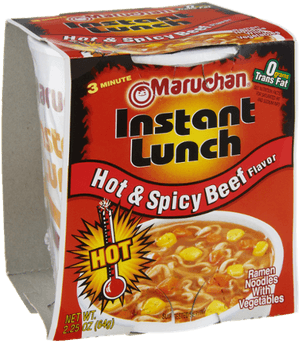 Spicy Chicken Cup Ramen, HD Png Download PNG image with transparent background