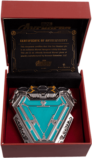 Iron Man Arc Reactor Pin, HD Png Download PNG image with transparent background