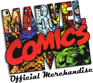 Marvel Comics Classic Heroes Collage PNG Image