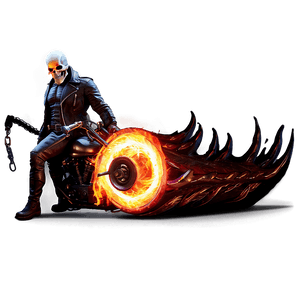 Marvel Comics Ghost Rider PNG 06242024 PNG with transparent background