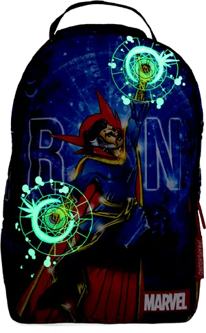 Marvel Doctor Strange Magic Backpack PNG Image